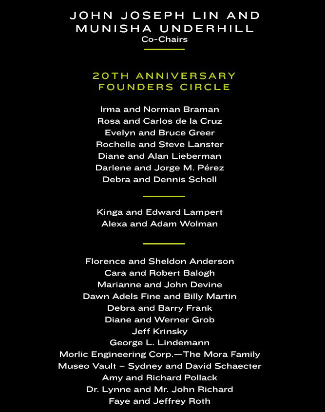 20th Anniversary Benefit Dinner