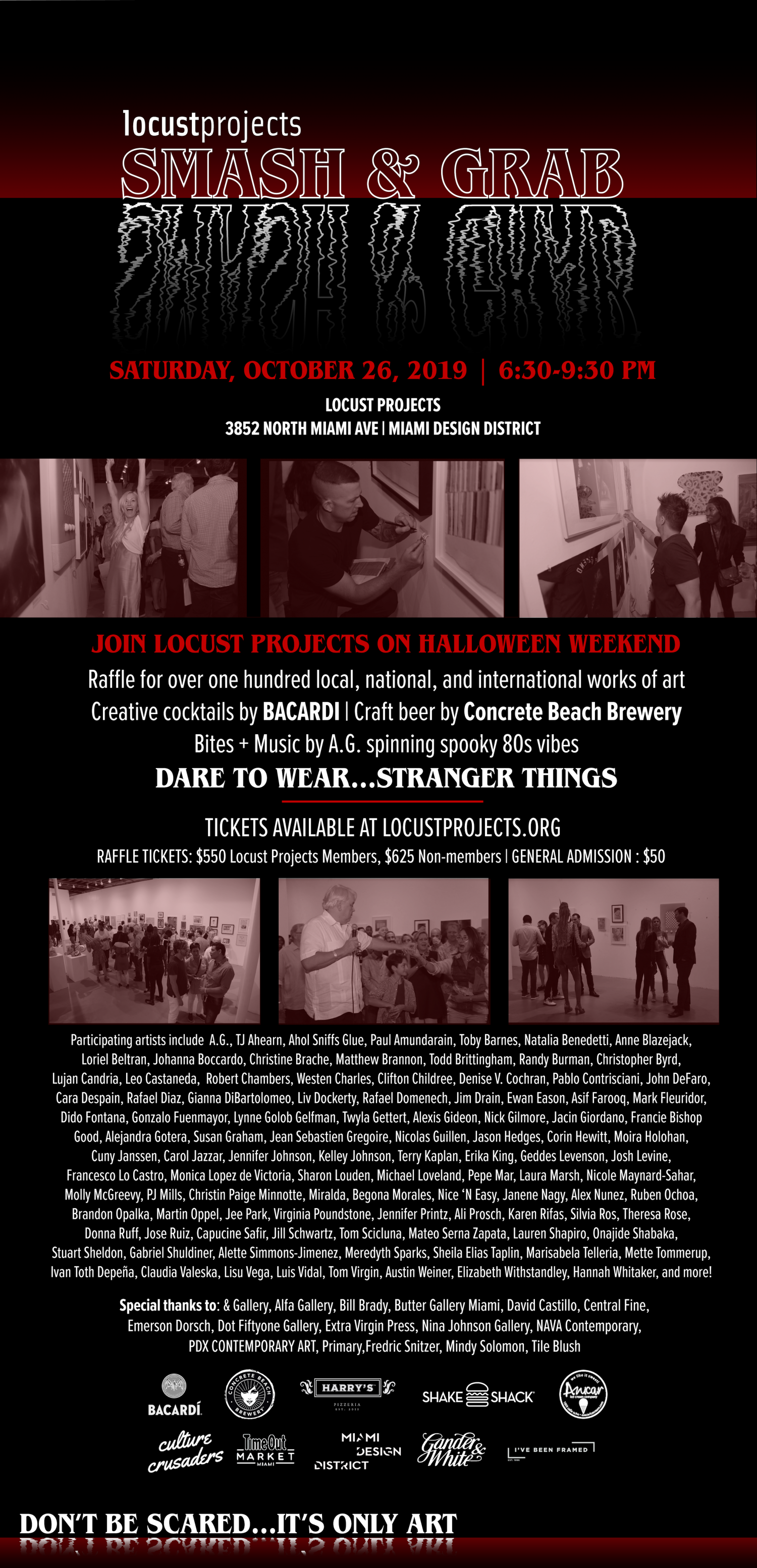 2019 Annual Smash & Grab Fundraiser