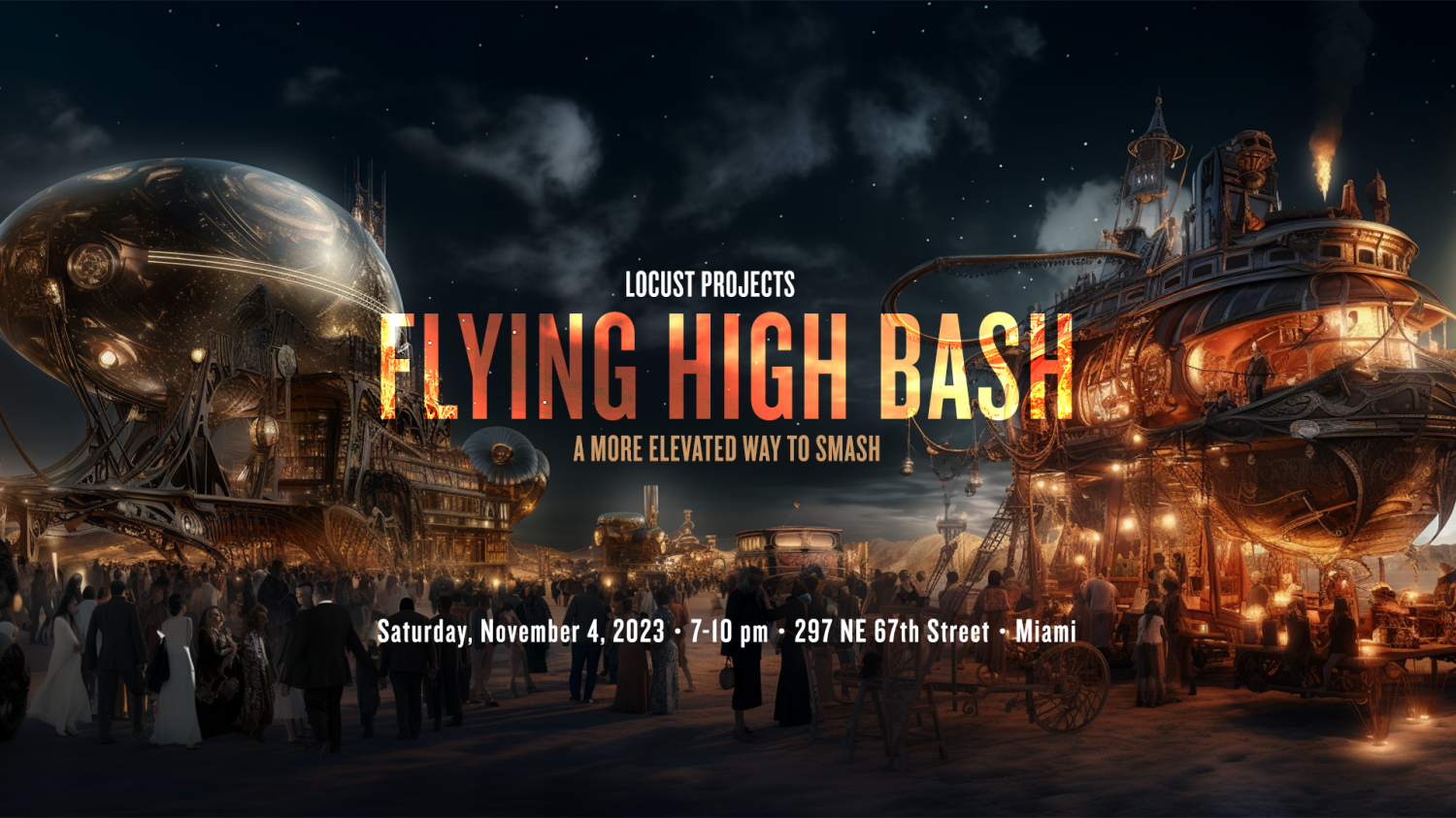 POSTPONED! The Flying High Bash