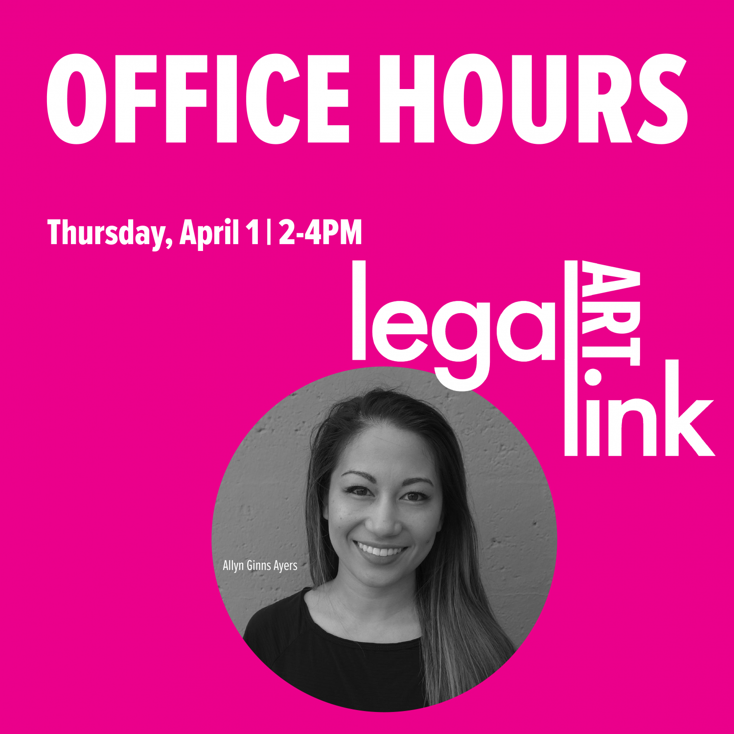 LegalARTLink Virtual Office Hours