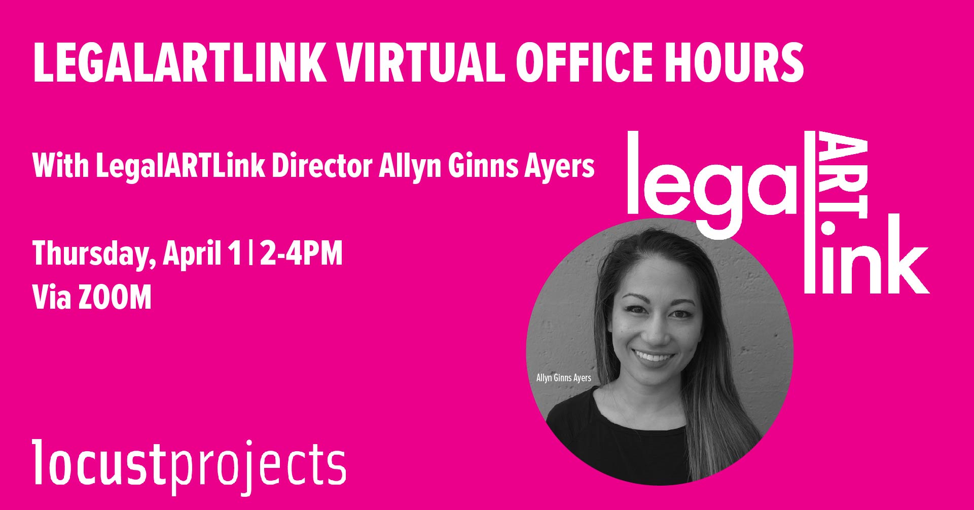 LegalARTLink Virtual Office Hours